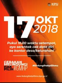 GERAKAN MELINDUNGI HAK PILIH (GMHP) PEMILU 2019