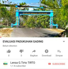 Memori Evaluasi Padukuhan Gading