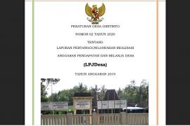 Laporan Pertanggungjawaban Realisasi APBDes Tahun 2019