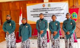 Pengambilan Sumpah dan Pelantikan Lurah  Se-Kecamatan Purwosari