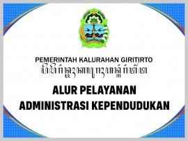 Alur Pelayanan Administrasi Kependudukan Giritirto