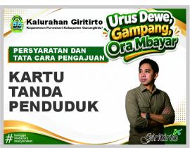 Persyaratan Kartu Tanda Penduduk WNI