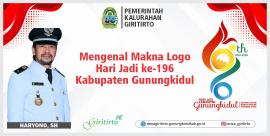 Mengenal Makna Logo Hari Jadi ke-196 Kabupaten Gunungkidul